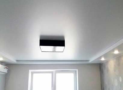 сатиновые натяжные потолки